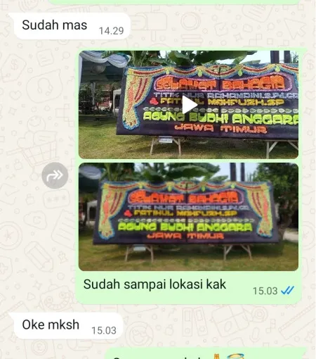 Pengiriman Papan Bunga Tempellemahbang Jepon